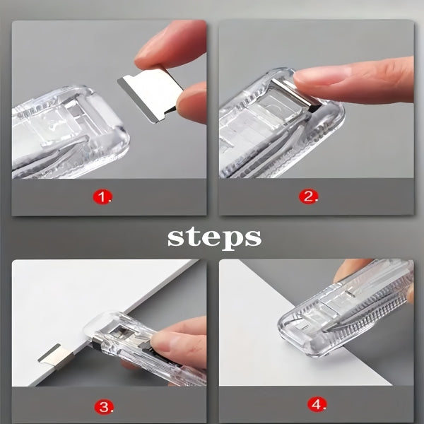 Wiederverwendbarer Klammer-Tacker für Nachhaltigkeit