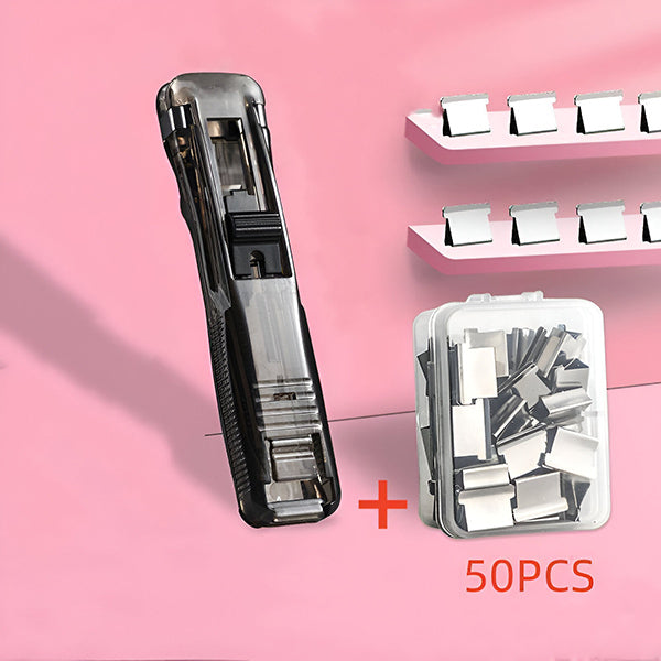 Wiederverwendbarer Klammer-Tacker für Nachhaltigkeit