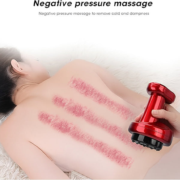 Schröpfmaschine mit Massage- und Wärmefunktion