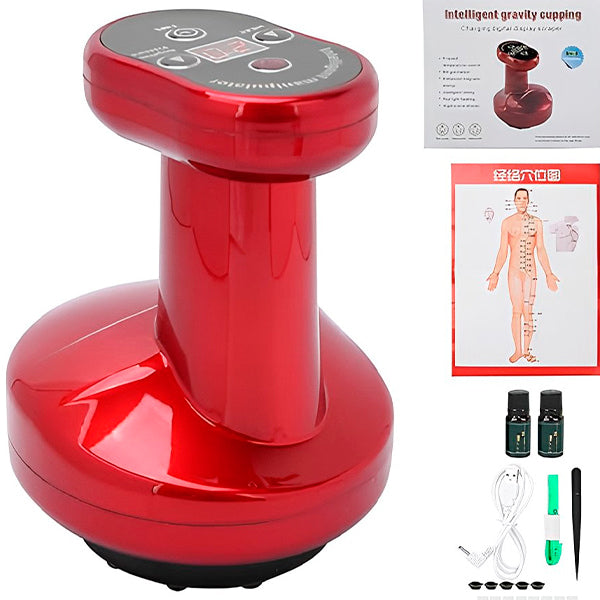 Schröpfmaschine mit Massage- und Wärmefunktion