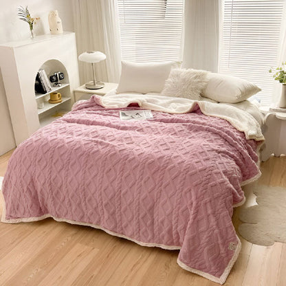 Flauschige Kuscheldecke