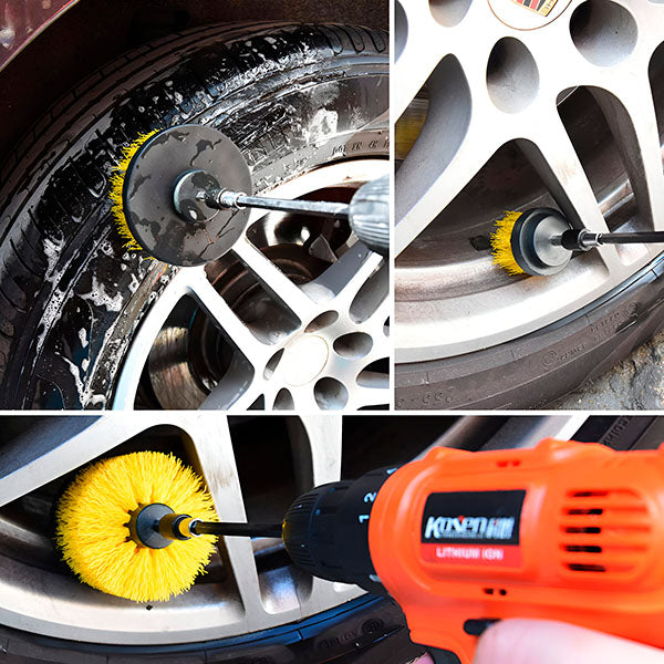 Reinigungsbürsten für Bohrmaschinen (3 Stk.)