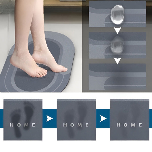 Ultra-saugfähige Badematte