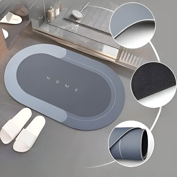 Ultra-saugfähige Badematte