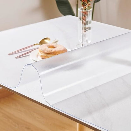 Transparente PVC-Tischauflage (90x160cm)