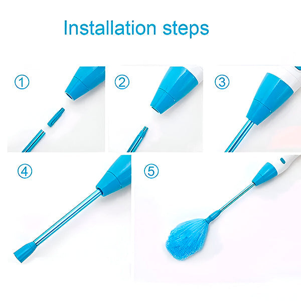 Elektrischer 360° Staubfeger