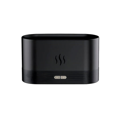 Innovativer Luftbefeuchter mit realistischem Flammeneffekt