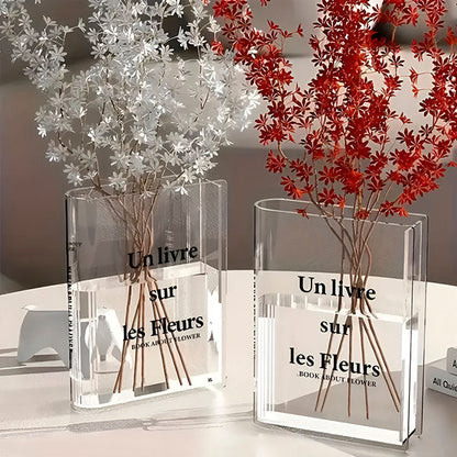 Kreative Buch-Vase