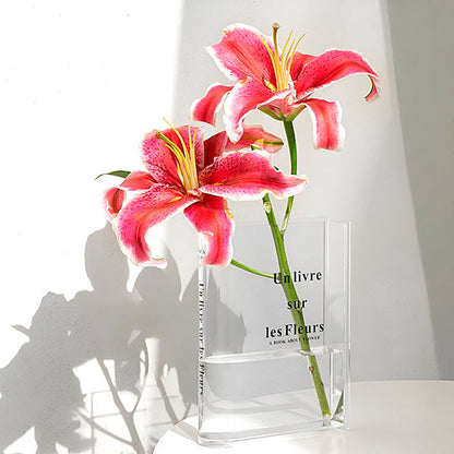 Kreative Buch-Vase