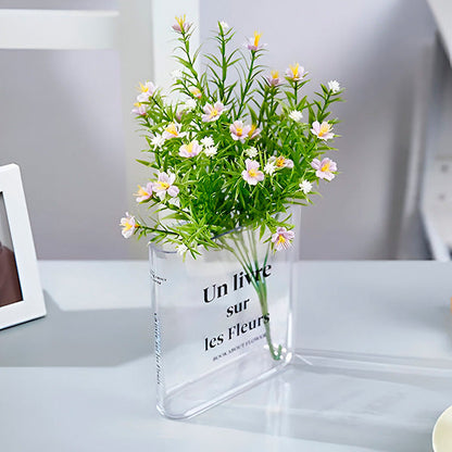 Kreative Buch-Vase