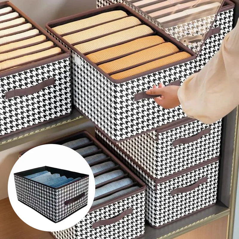 Platzsparender Kleiderschrank-Organizer für Jeans