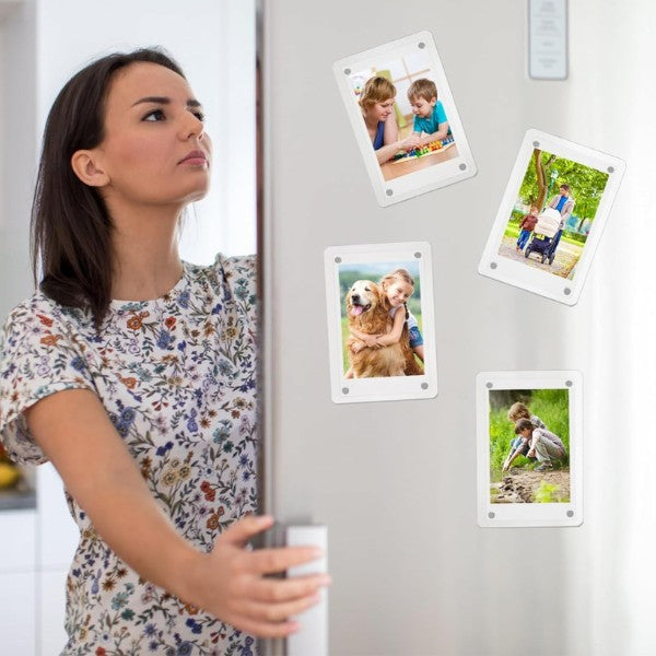 Magnetische Bilderrahmen für den Kühlschrank (5 Stk.)