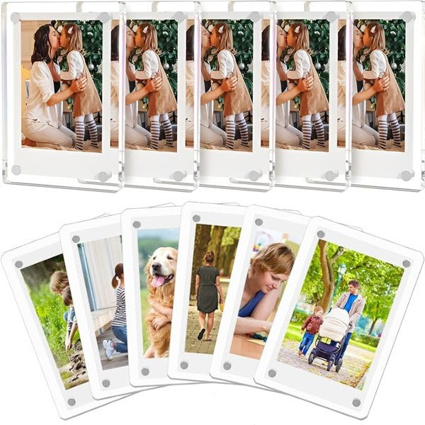 Magnetische Bilderrahmen für den Kühlschrank (5 Stk.)
