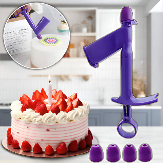 2-in-1 Zuckerperlen-Applikator & Fondant-Präger