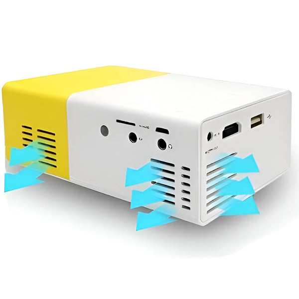 Mini-Heimkino-Projektor mit HD-Qualität