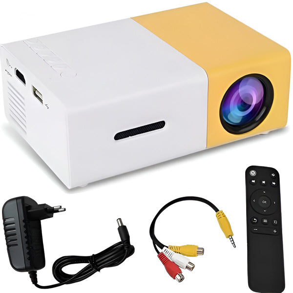 Mini-Heimkino-Projektor mit HD-Qualität