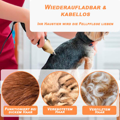 Leiser Felltrimmer für Haustiere