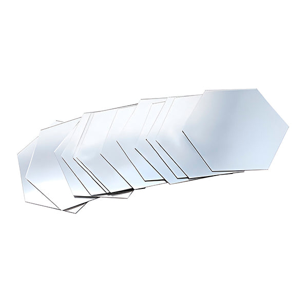 Spiegel-Wandaufkleber mit 3D-Effekt – Elegantes Raumdesign (12 Stk.)