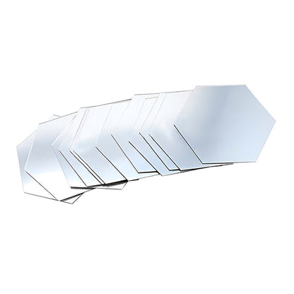 Spiegel-Wandaufkleber mit 3D-Effekt – Elegantes Raumdesign (12 Stk.)