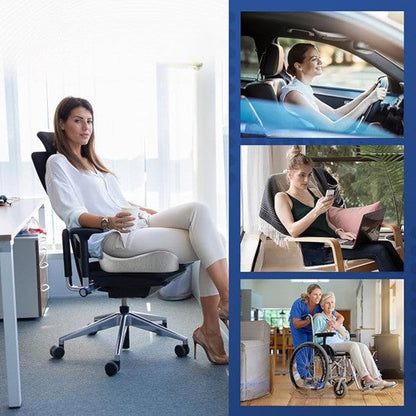 Sitzkissen mit ergonomischem Design