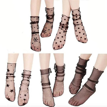 Socken im Seidenlook (3 Stk.)