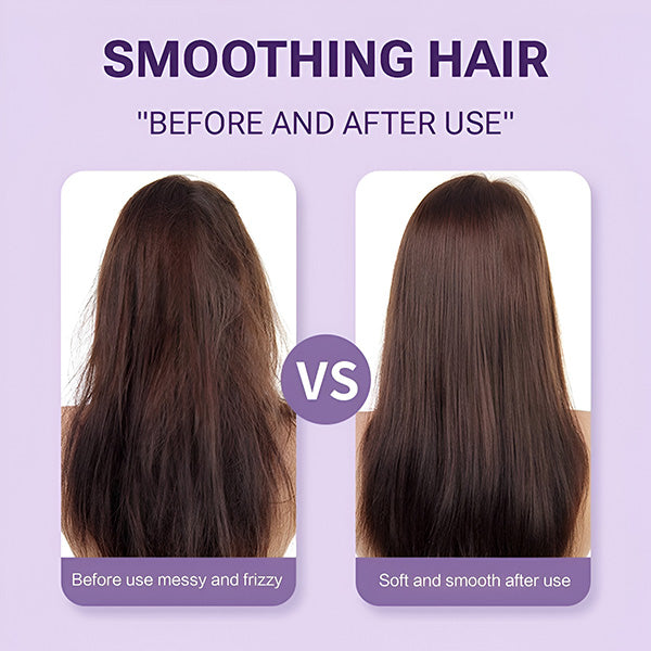 Elektrischer Haareisenkamm für schnelles Styling