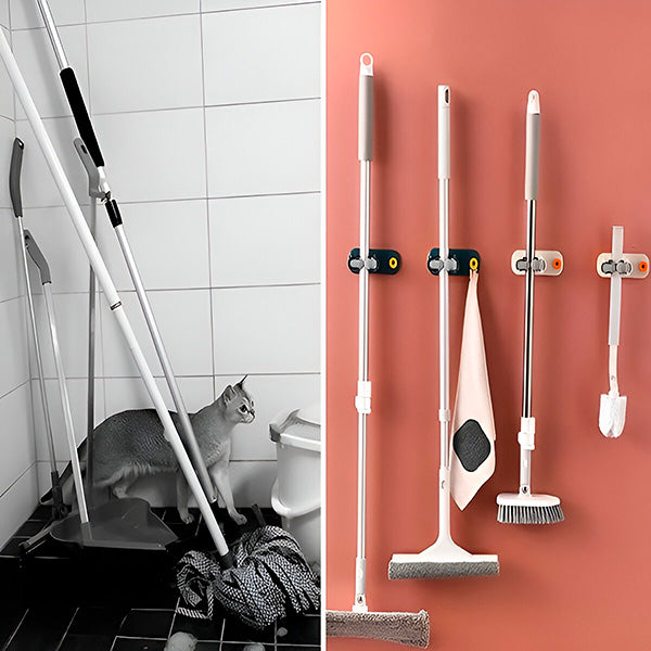 Wandhalterung für Putzutensilien (3 Stk.)