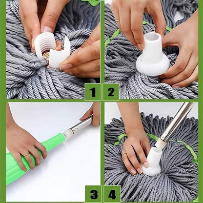 Selbstauswringender Drehmopp