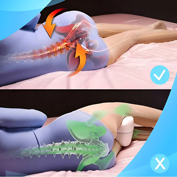 Ergonomisches Seitenschläferkissen für optimalen Komfort