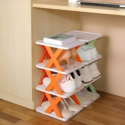Praktischer Schuhregal mit 4 Lagen