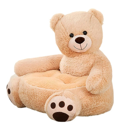 Flauschiger Plüschsessel