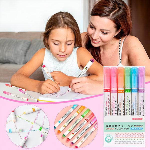 Hochwertige Marker für Künstler (6 Stk.)