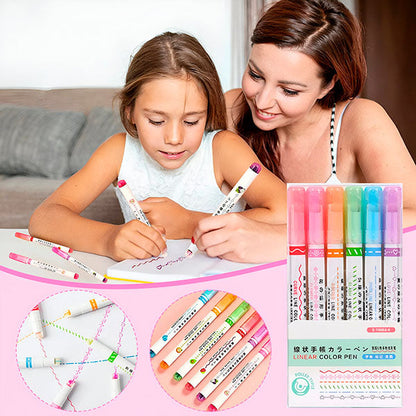 Hochwertige Marker für Künstler (6 Stk.)