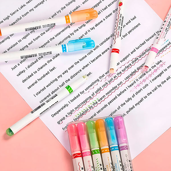 Hochwertige Marker für Künstler (6 Stk.)