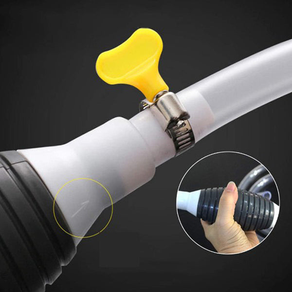 Transferpumpe zum Absaugen von Flüßigkeiten