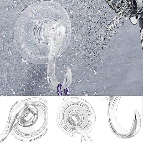 Transparente Saugnapfhalterung (4 Stk.)