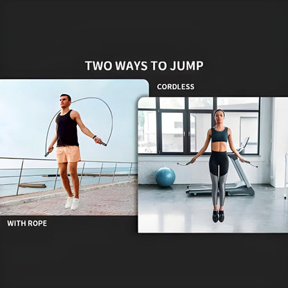 Springseil mit LCD-Anzeige & Trainingsdaten