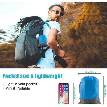 Kompakte Outdoor-Decke für Picknick & Strandurlaub