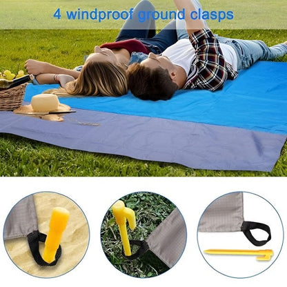 Kompakte Outdoor-Decke für Picknick & Strandurlaub