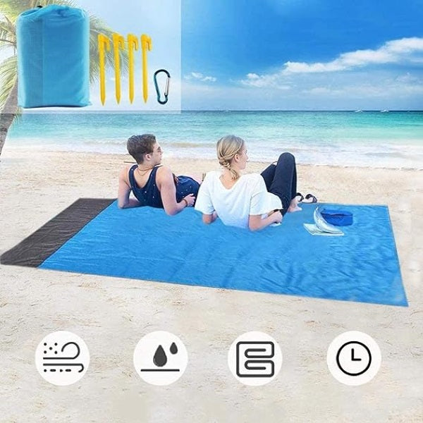 Kompakte Outdoor-Decke für Picknick & Strandurlaub