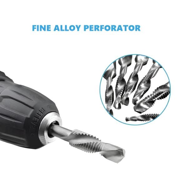 Profi Gewindebohrer-Set Sechskantschaft (6 Stk.)