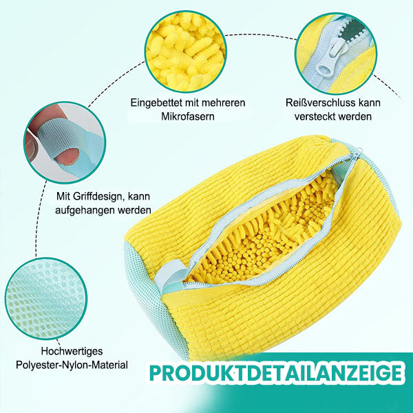 Schuhwaschnetz aus Mikrofaser