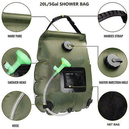 Mobile Outdoor-Dusche