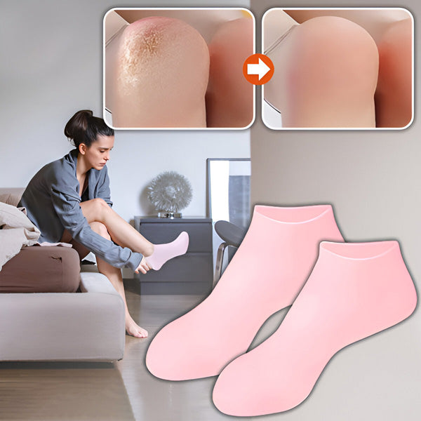 Hydratisierende Socken mit Pflegeeffekt