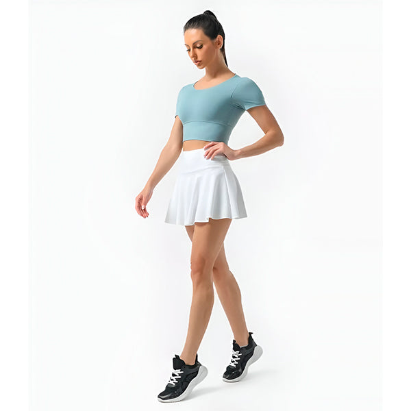 Sportlicher Rock mit integrierter Hose