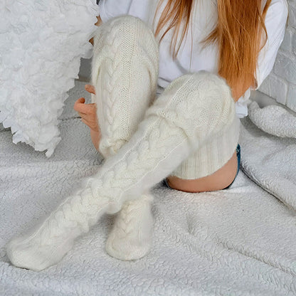 Komfortable Overknee-Socken für perfekten Sitz