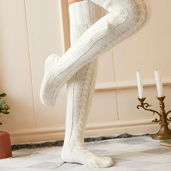 Komfortable Overknee-Socken für perfekten Sitz