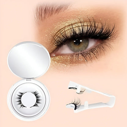 Eyeliner & Wimpern in einem - wiederverwendbar (4 Stk.)