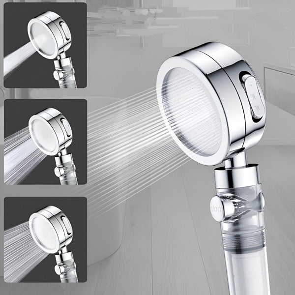 Wassersparende Hochdruck-Handbrause