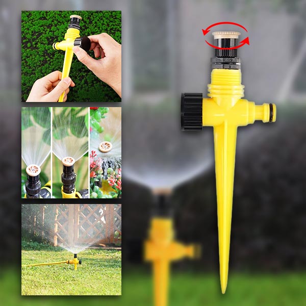 360° Garten-Sprinkler